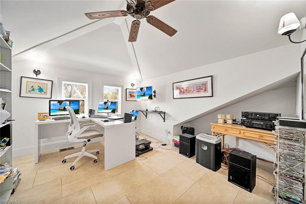 Upstairs office