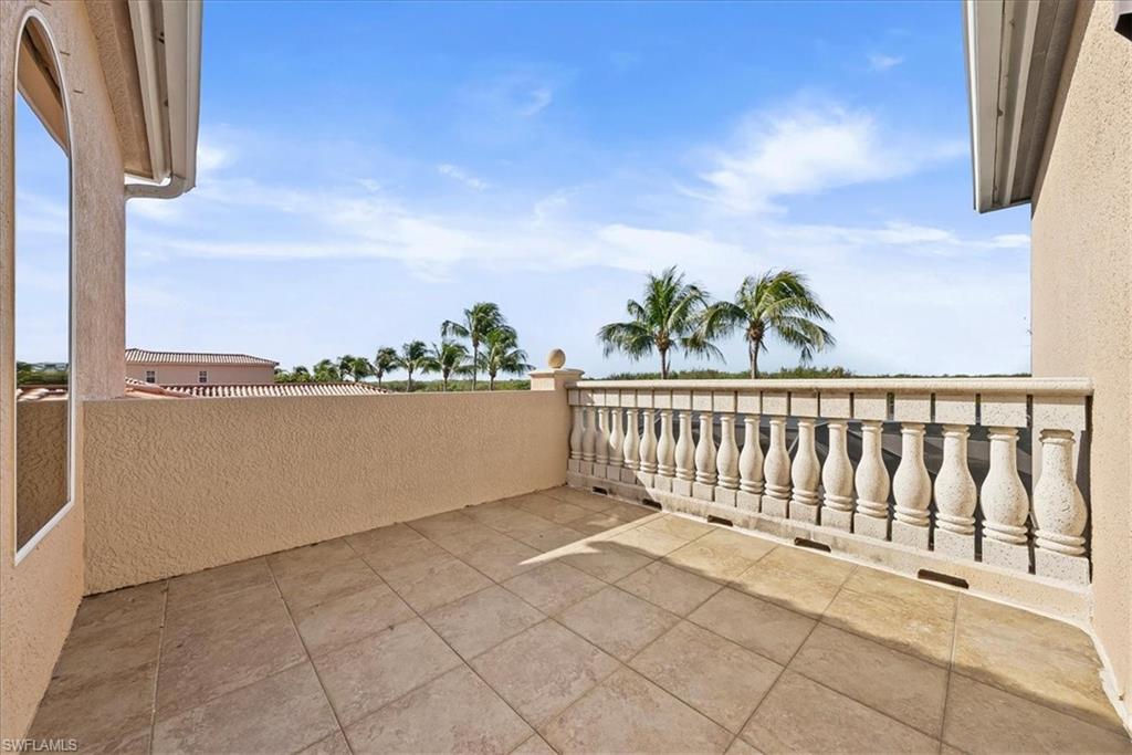 Second Story Patio Space for Morning Coffee and Creekside Views