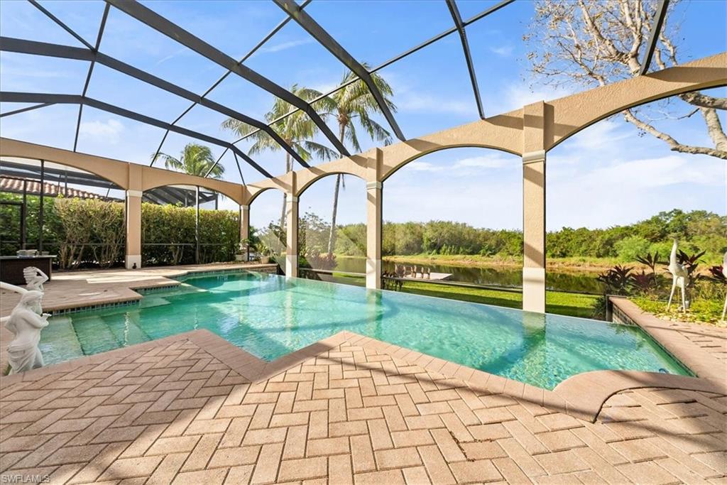 Infinity Edge Pool with Perfect SW Sunset Views
