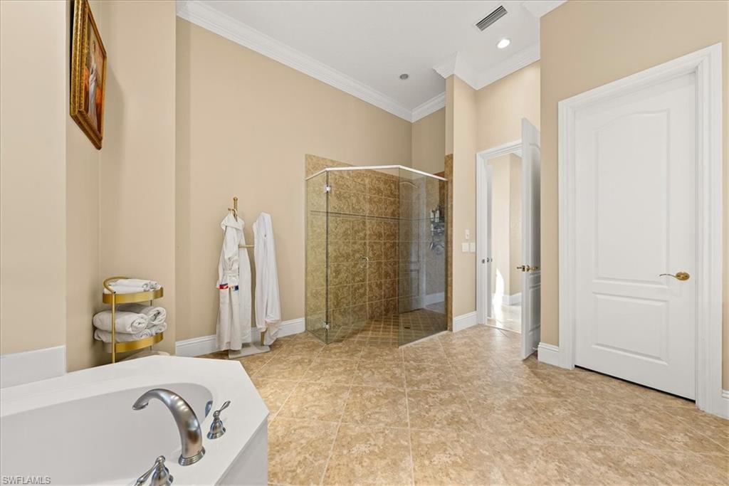 Separate Water Closets in Primary Bath for the Utmost Privacy