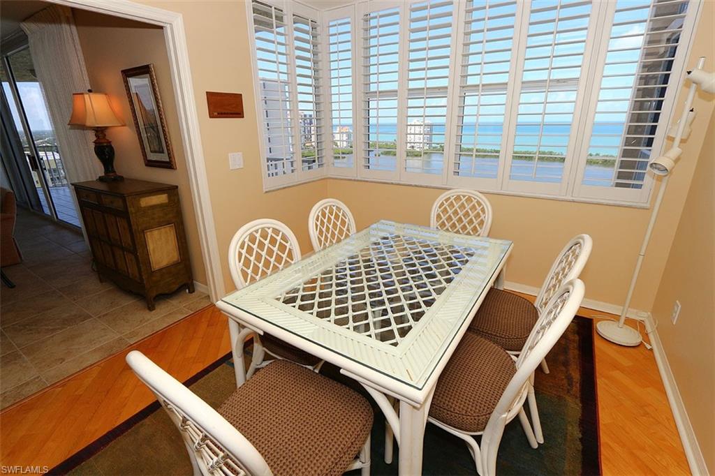 Dining area featuring hardwood / wood-style floors