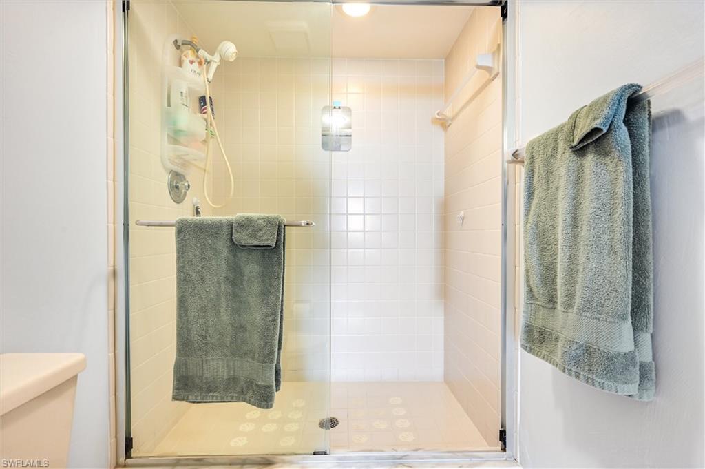 Primary bath shower