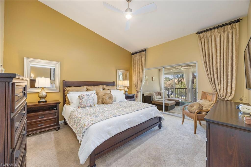 King bed, new modern ceiling fan