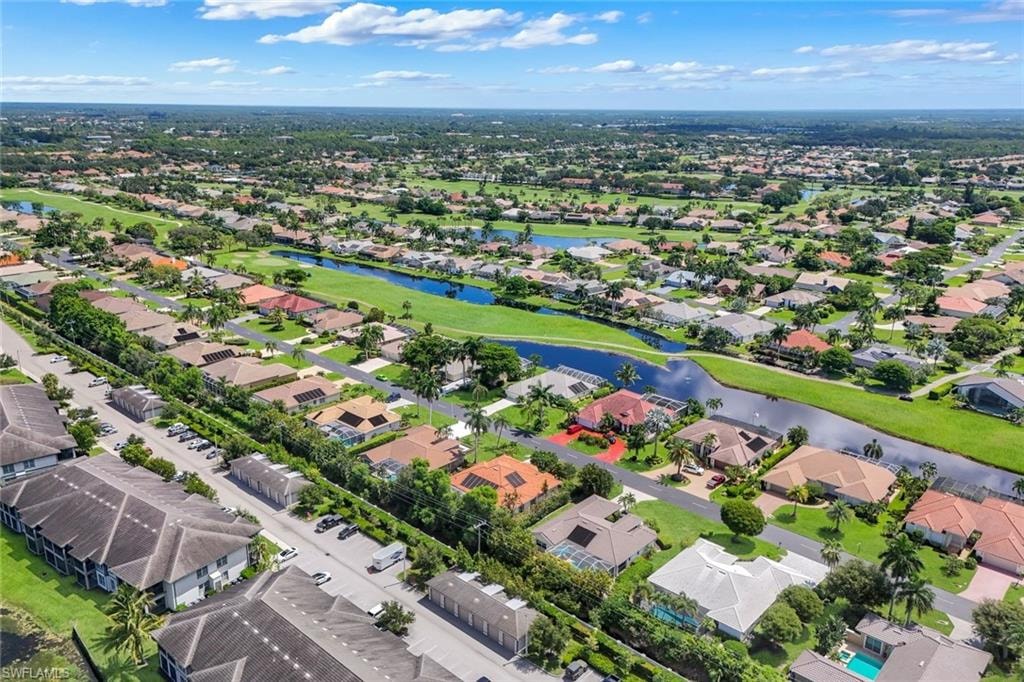 Aerial view of the community.