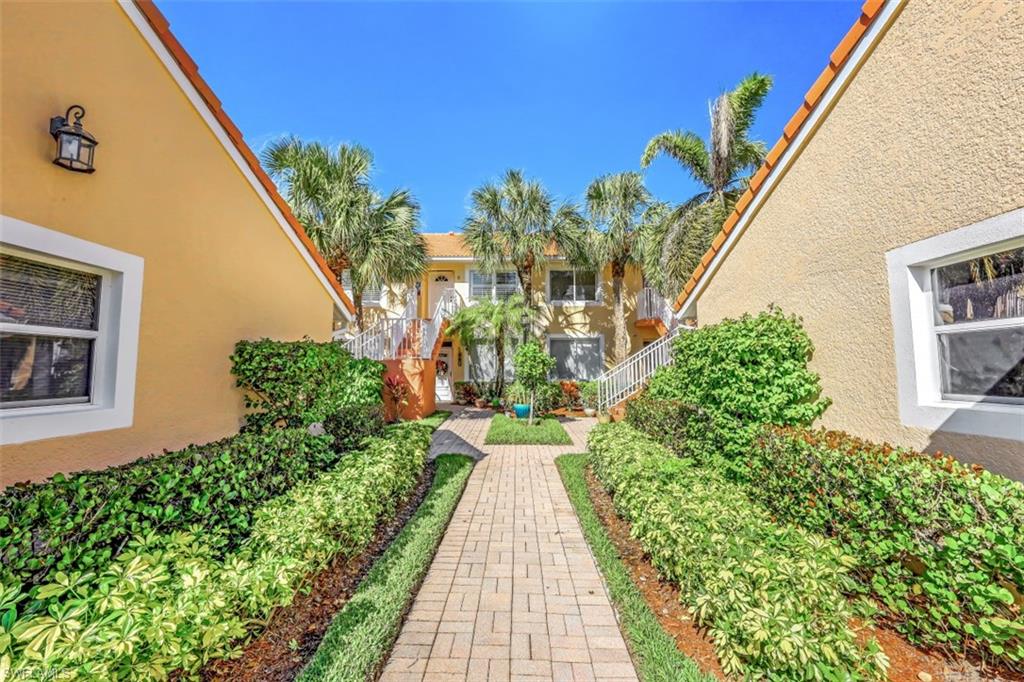 Walkway to Condo
