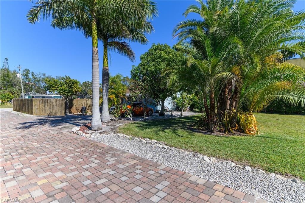 unit two from driveway with side yard