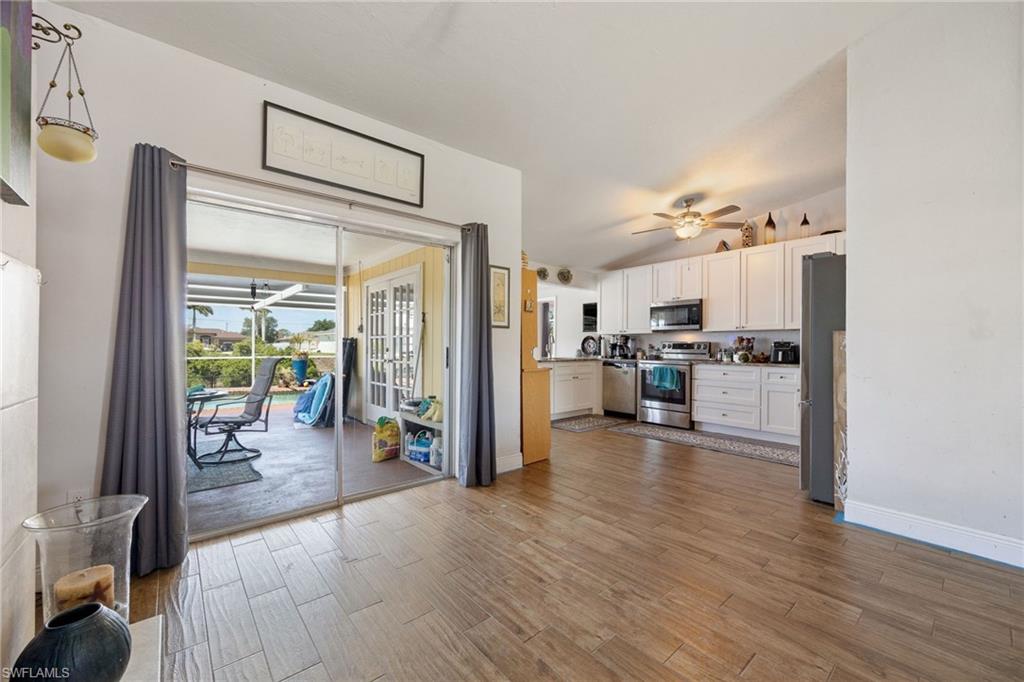 Extra Dining area with fire place