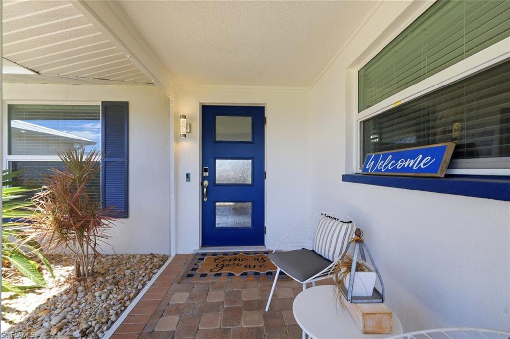screened entry
