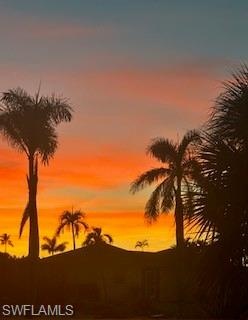 View of nature at dusk