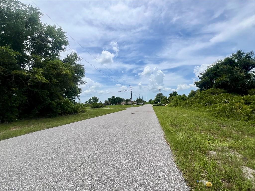 View of asphalt road