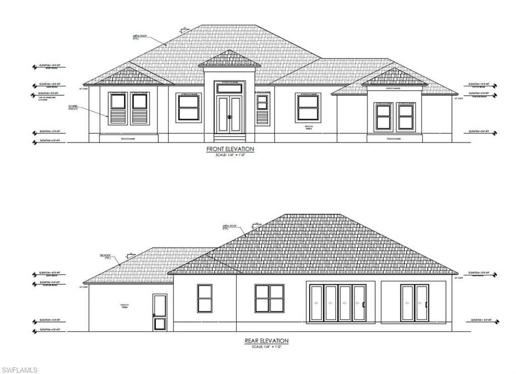 Front and Back of Home