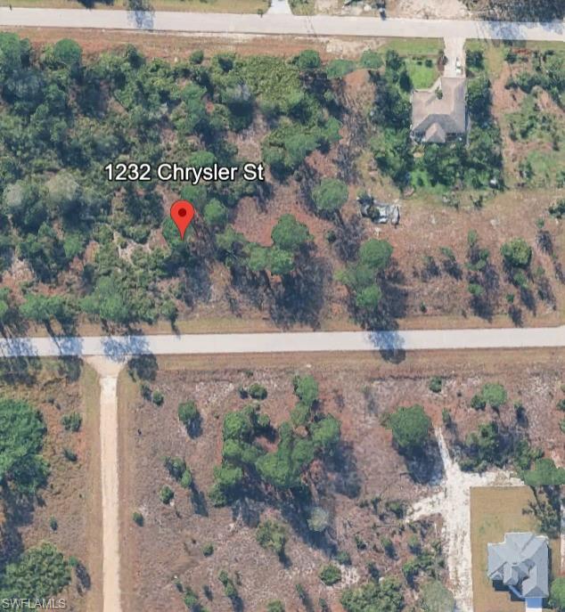 Aerial overview of property's location