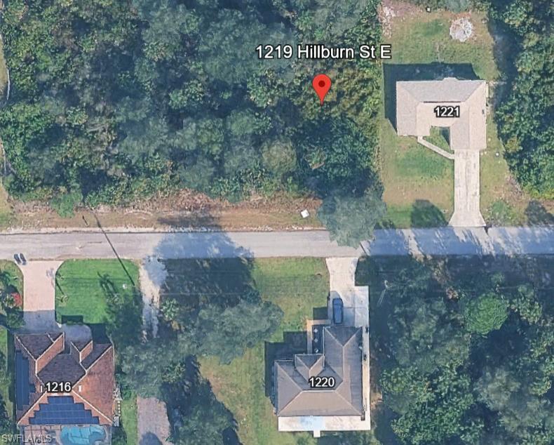 Aerial view of property's location