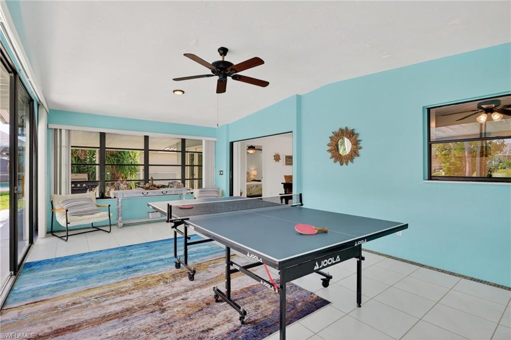 Den as a game room
