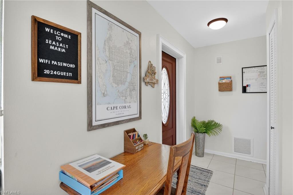 Entry with Desk