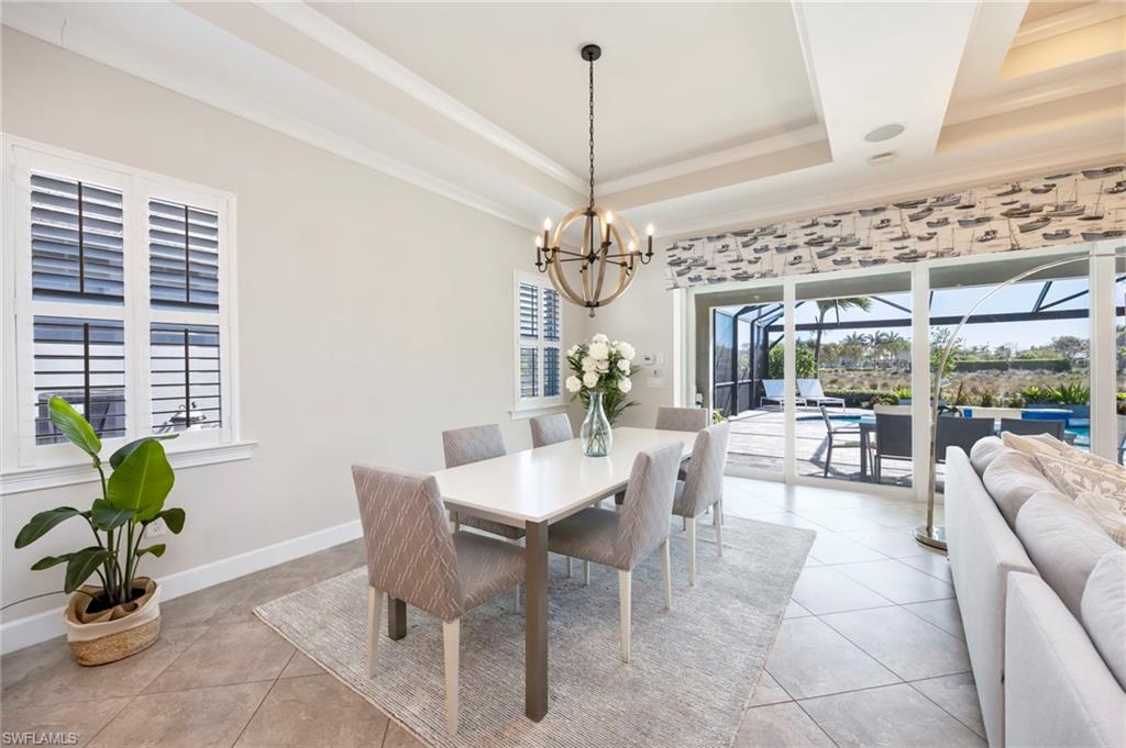 The flooring is 20" tile laid on the diagonal everywhere except the bedrooms