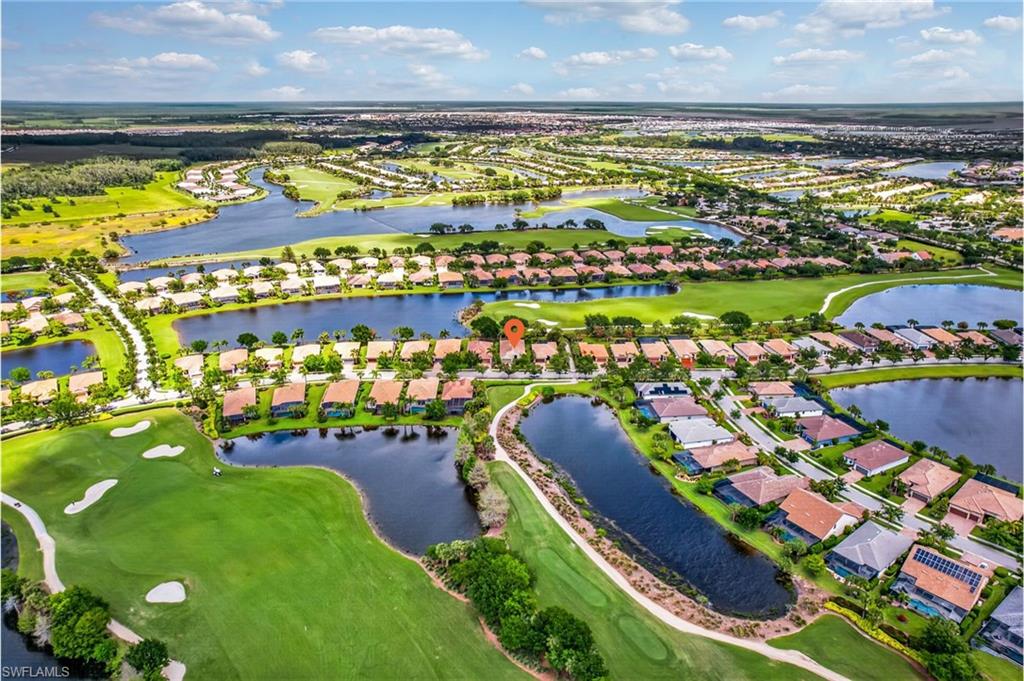 View of Panther Run Golf Club's 10th hole