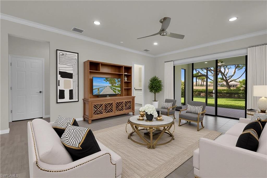 Great Room Layout (virtual furniture)
