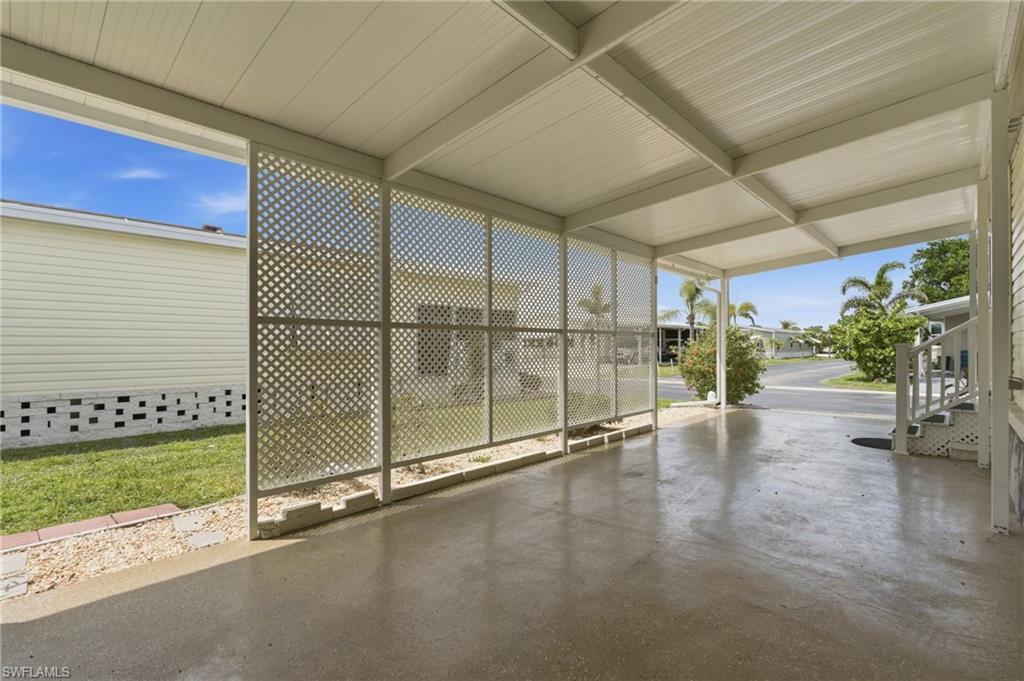 Car port room for 2 cars.