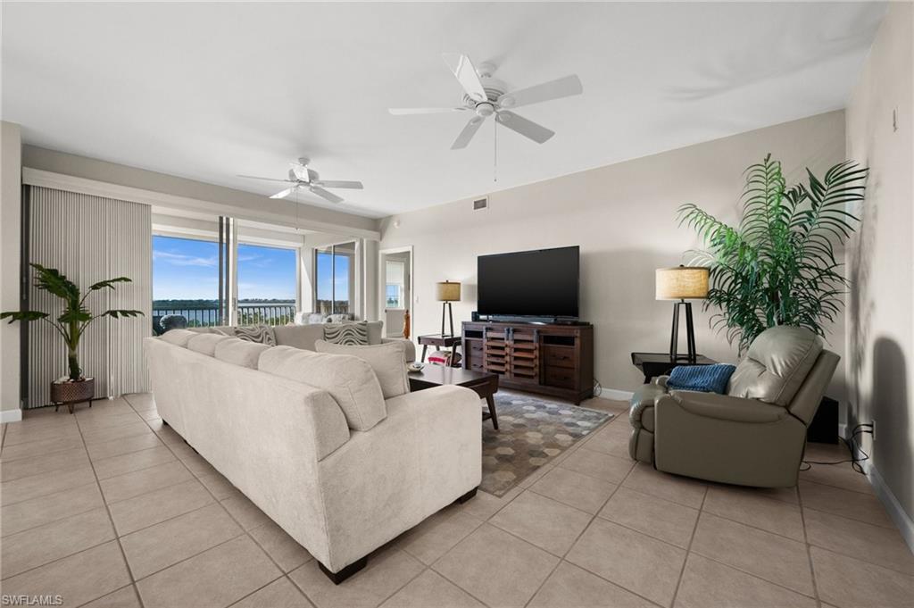 spacious living room