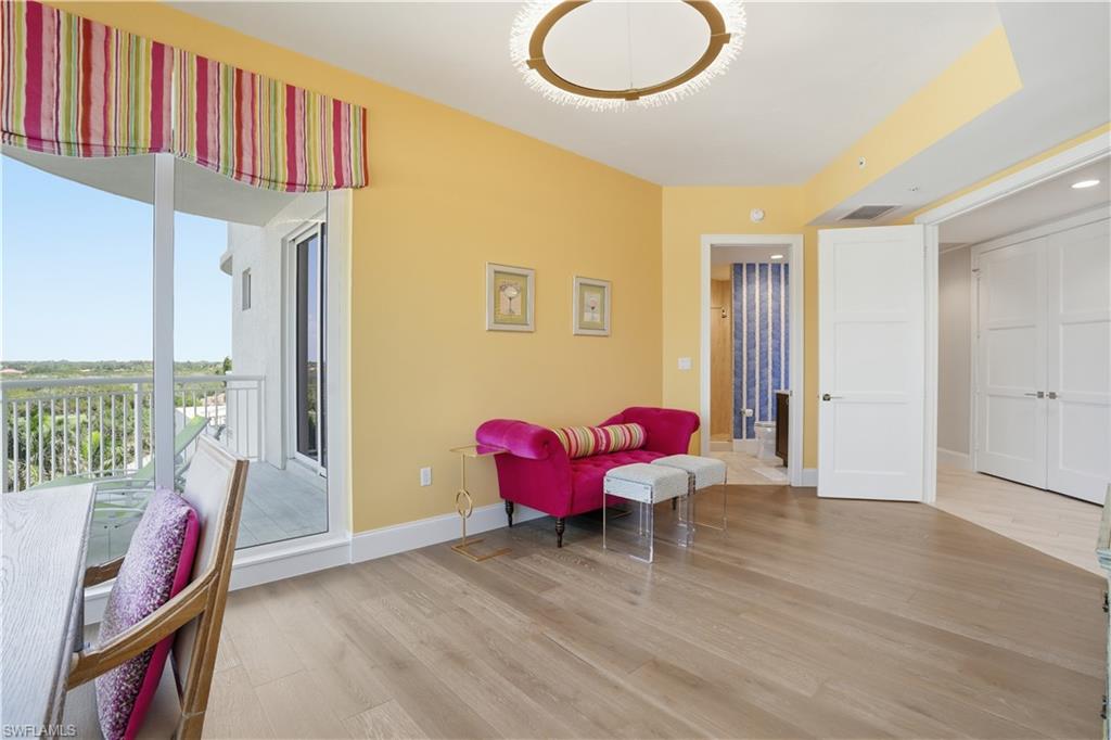 Den/flex space features bathroom and lanai access.