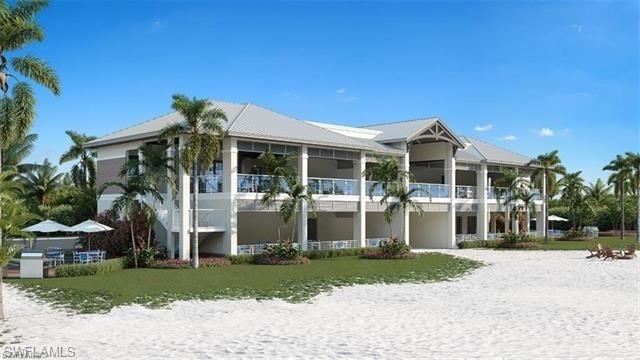 Rear view of beach park, overlooking the Gulf.