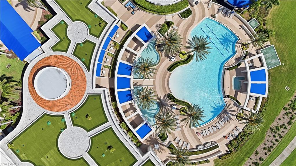 The amenity center at Seaglass is unmatched with a resort style pool, fitness center and so much more!
