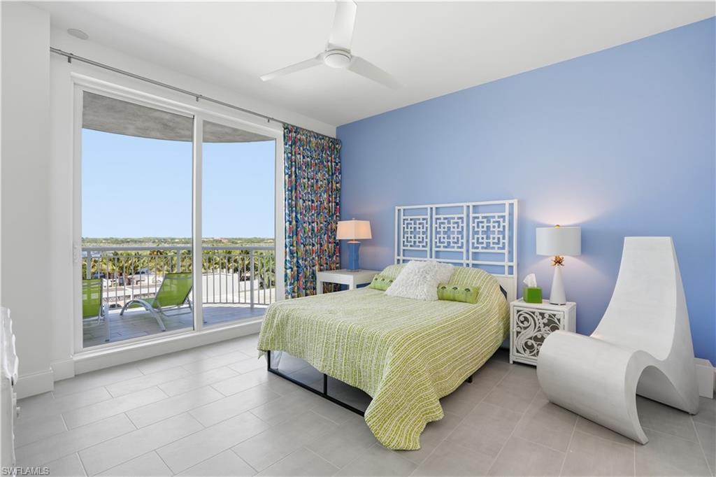 The guest suite, located on the East side of the home allows for maximum privacy, with a balcony and en suite bathroom.