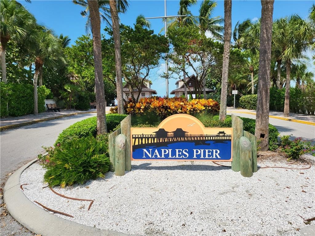 Naples Pier, 3 miles away