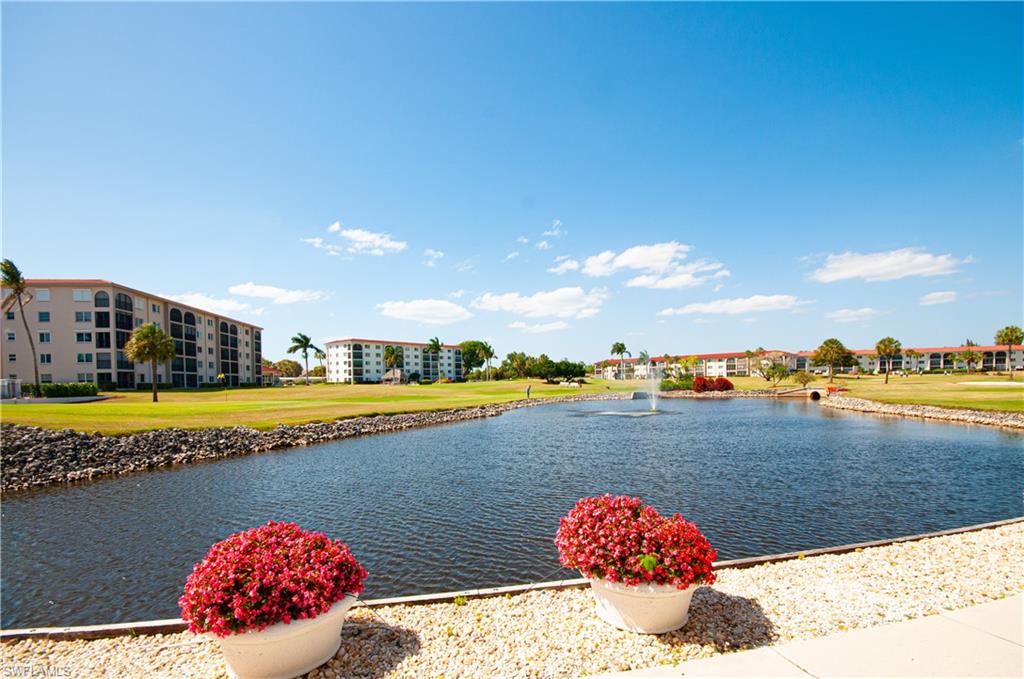 View in front of condo