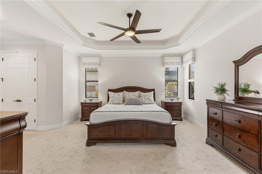 Primary bedroom with king size bed so spacious