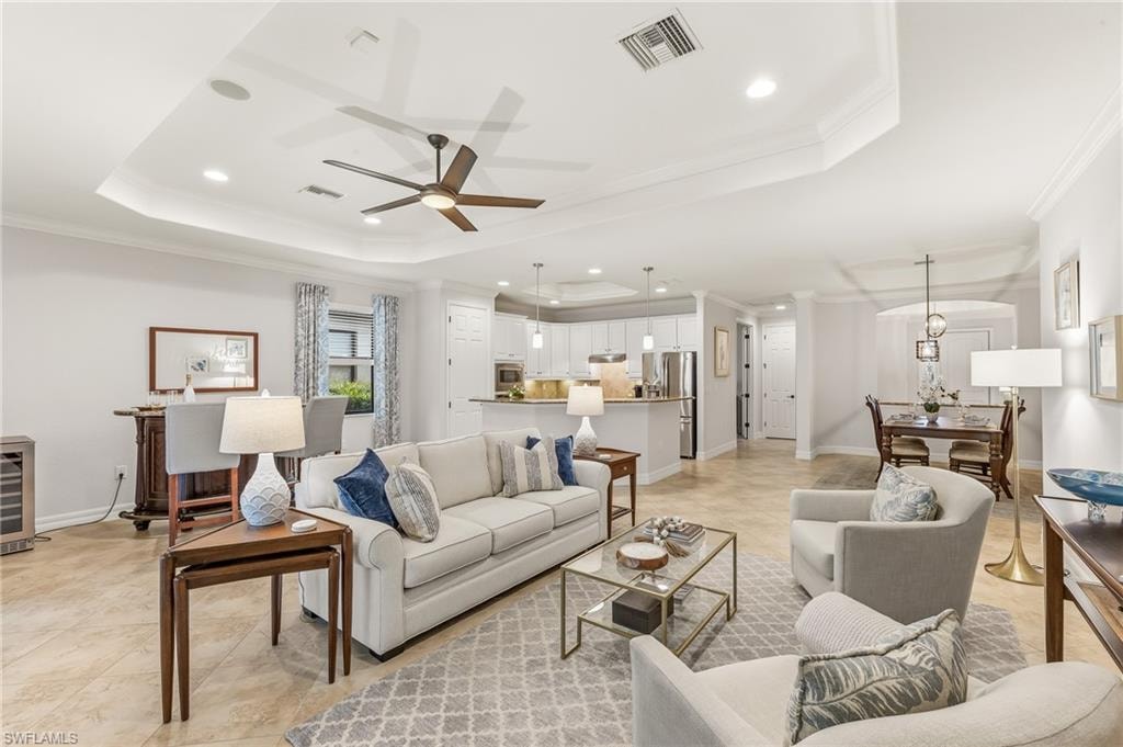 Open living area