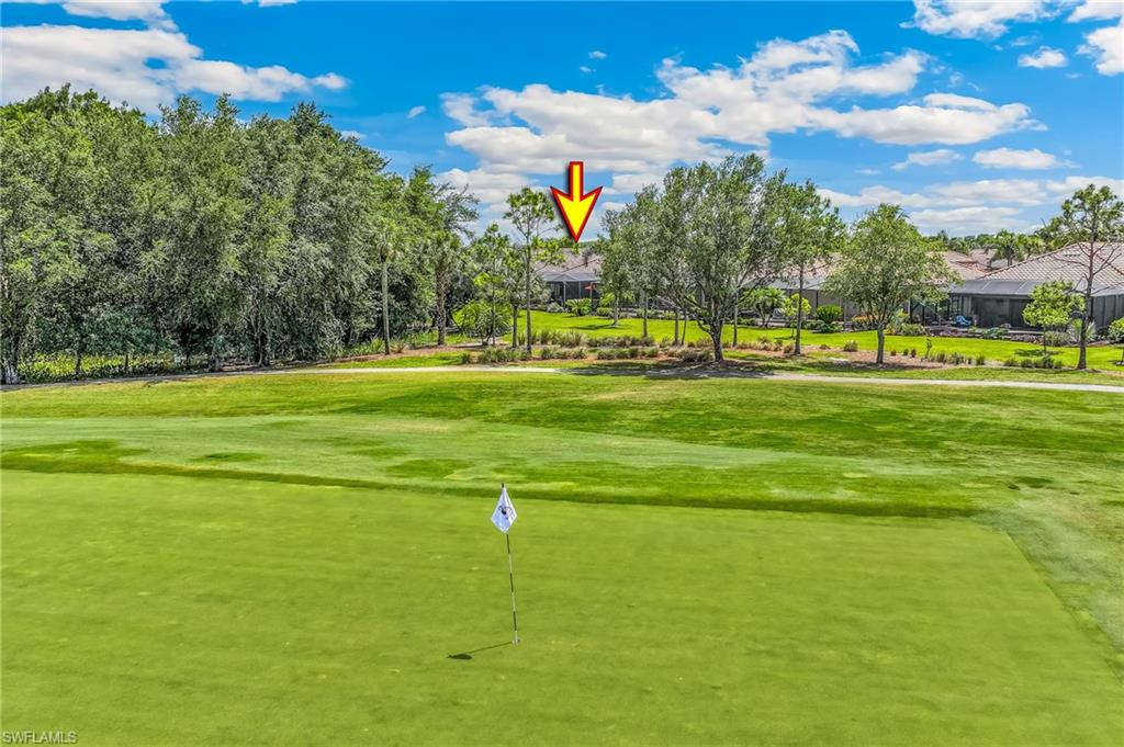 View to 4th green