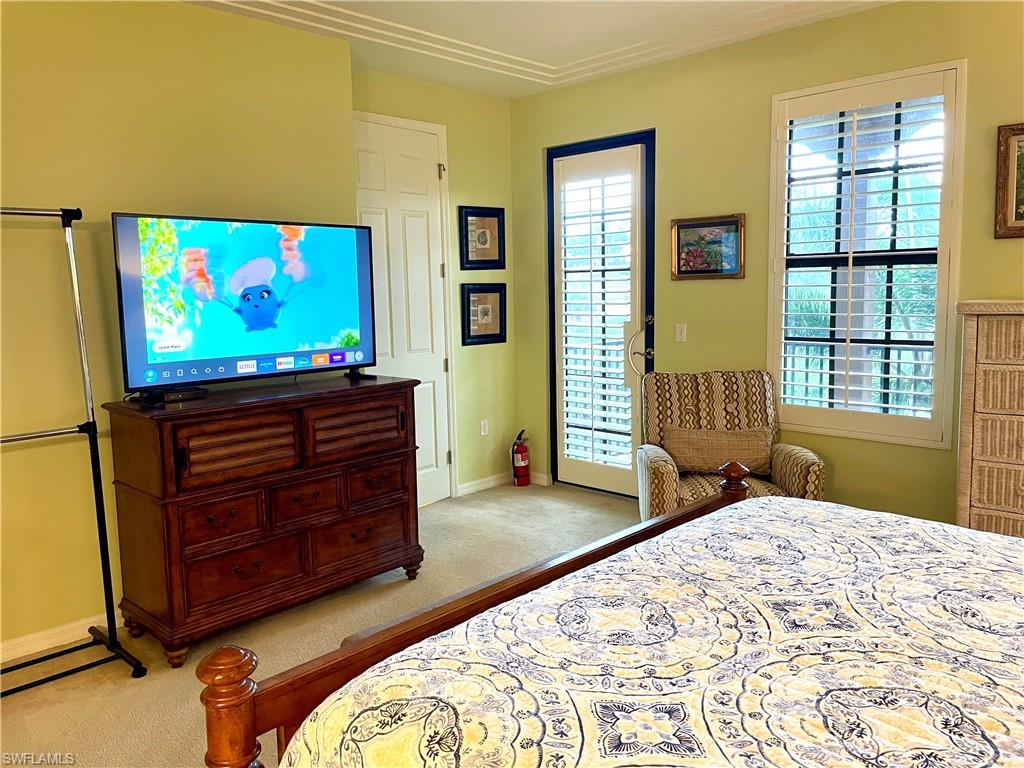Smart TV in the Primary bedroom