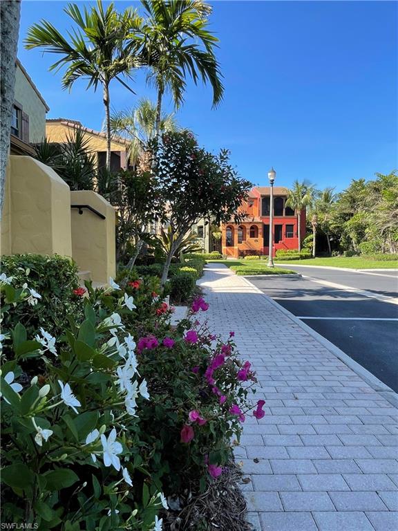 Entrance to condo on the left