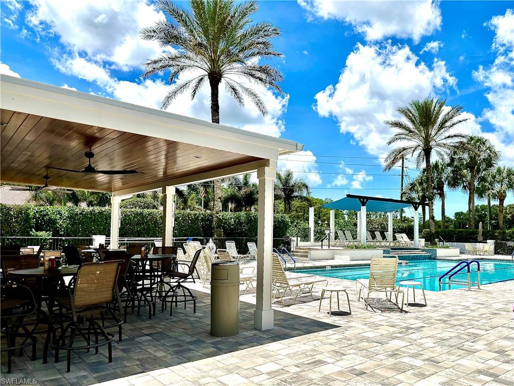 Pool-side refreshments at the Ridge Snack Bar
