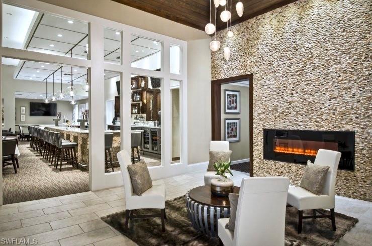 Lobby of the clubhouse.
