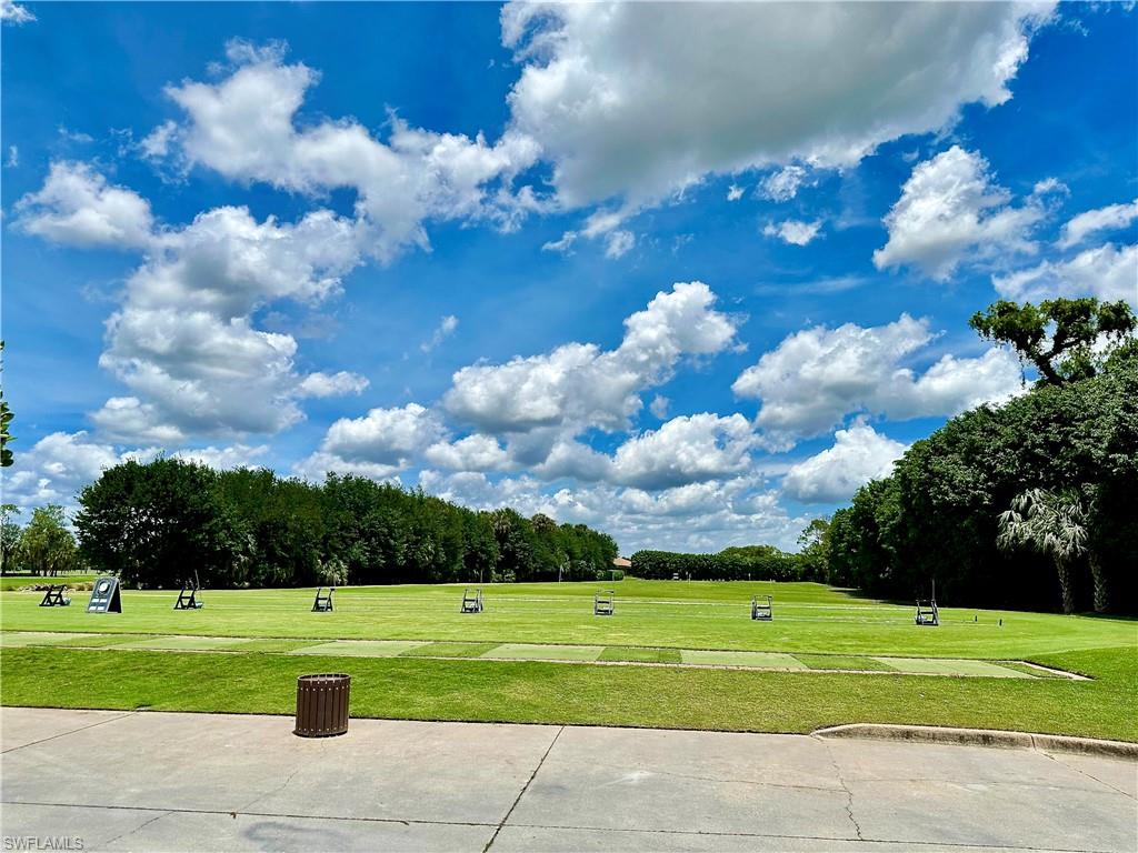 Expansive Driving Range.