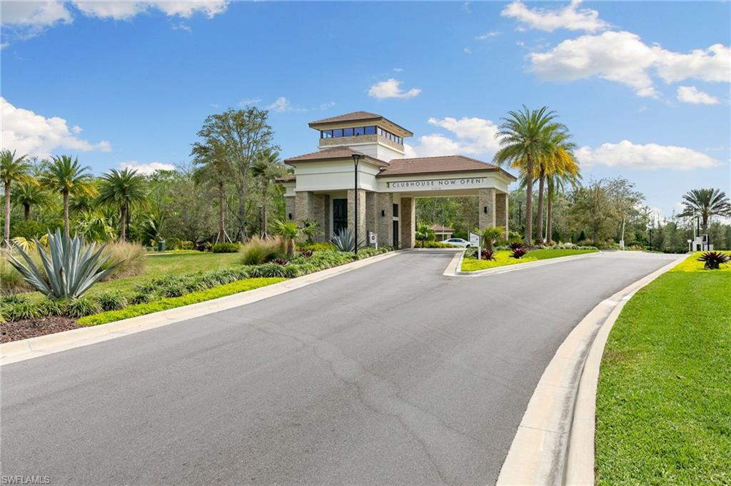 Gated community entrance