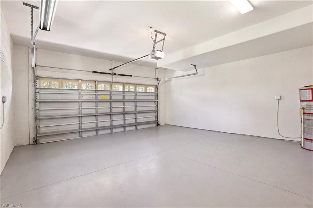 Large 2 car garage