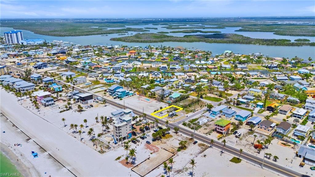 Aerial view featuring a water view- Virtually Enhanced
