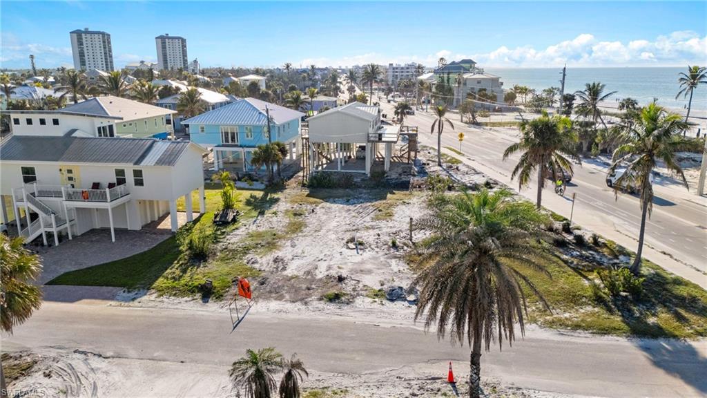 Birds eye view of property featuring a water view VIRTUALLY EDITED