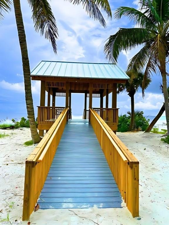 BEACH GAZEBO PRIVATE TO NEIGHBORHOOD - VIRTUALLY EDITED IMAGE