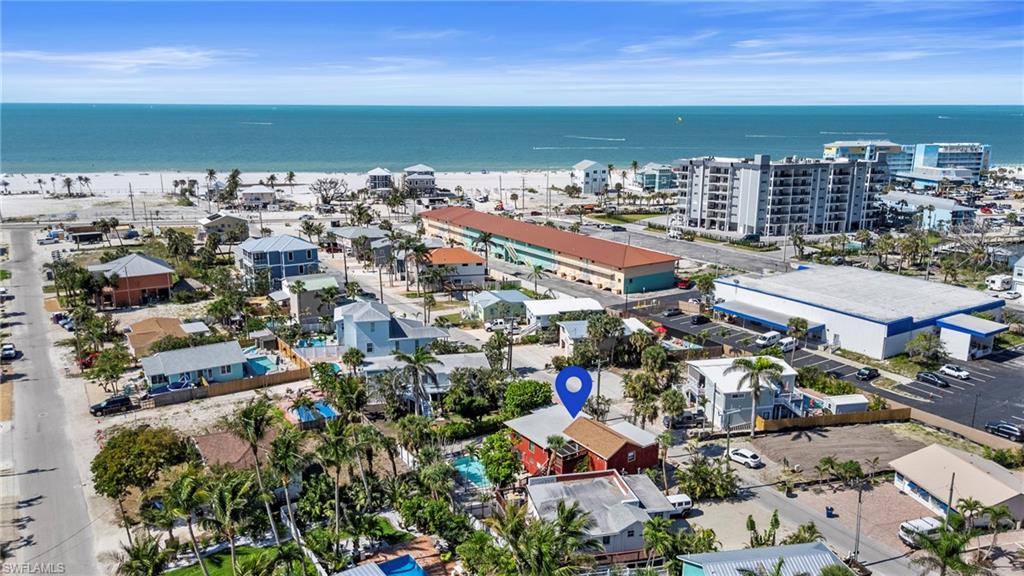 Aerial view with a water view  - Virtually Edited Exterior Image
