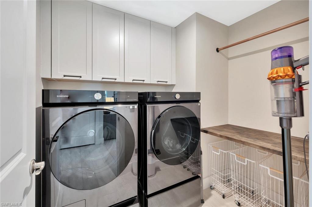 upstairs laundry room