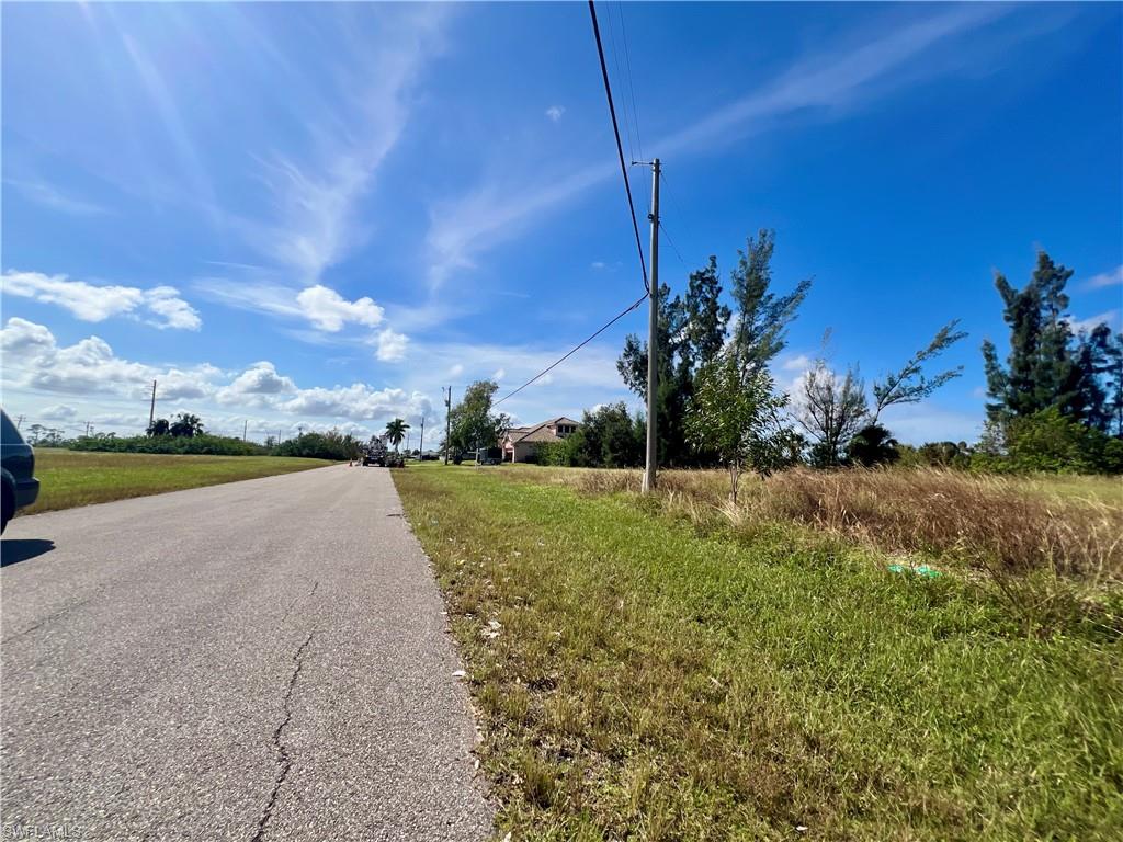 View of asphalt road