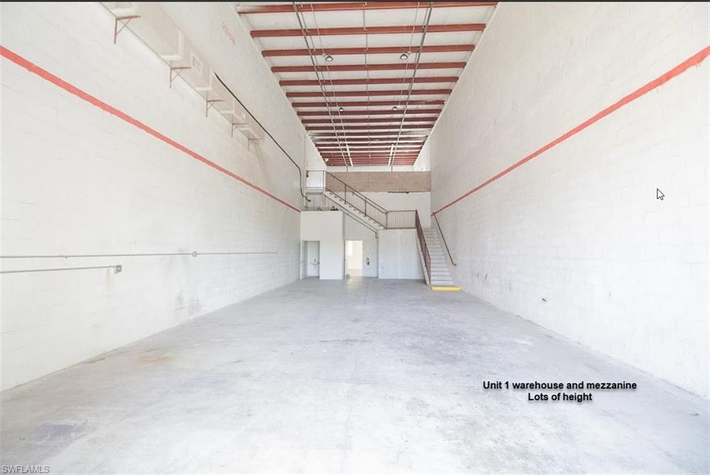 Unit 1 warehouse for lease 3026 sq ft (small office up front)