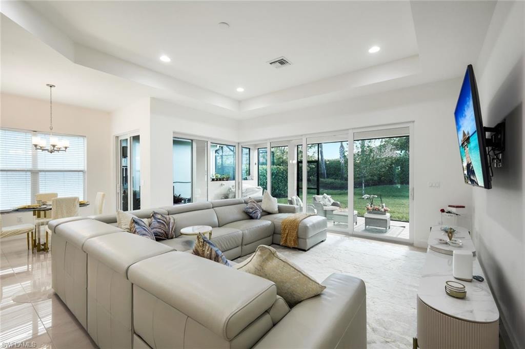 Lot of light in the living room