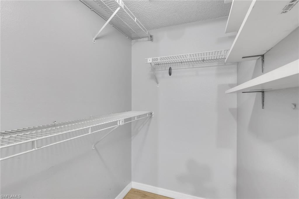 Primary bedroom closet
