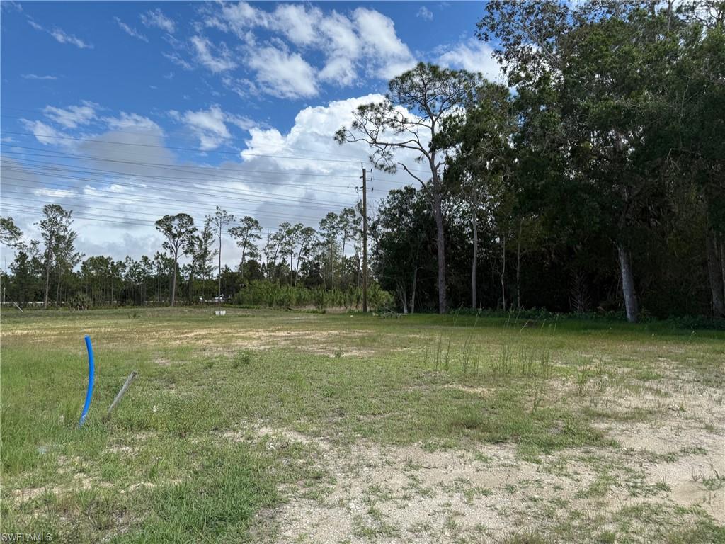 Expansive land parcel featuring existing utility infrastructure